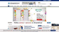 Desktop Screenshot of egospodarka.pl