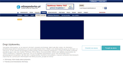 Desktop Screenshot of kredyty.egospodarka.pl